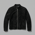 Klaev Black Goatskin Suede Jacket: premium men's suede jacket online in Pakistan
